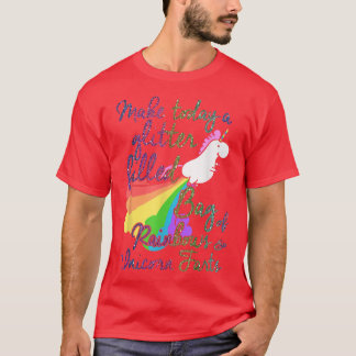 T-shirt Faire aujourd'hui Parties scintillant sac rempli d