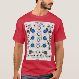 T-shirt Faire Bruit Math Eurorack Modulaire Synth Fonction