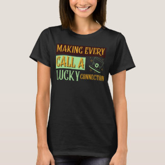 T-shirt Faire De Chaque Appel Un Heureux Réceptionniste De
