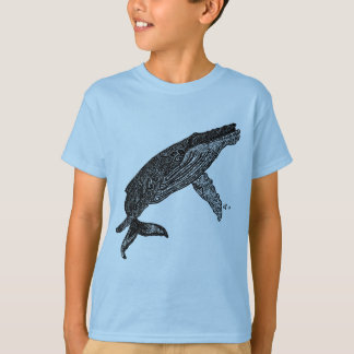 T-shirt Faire de la baleine dans ce T pour enfants