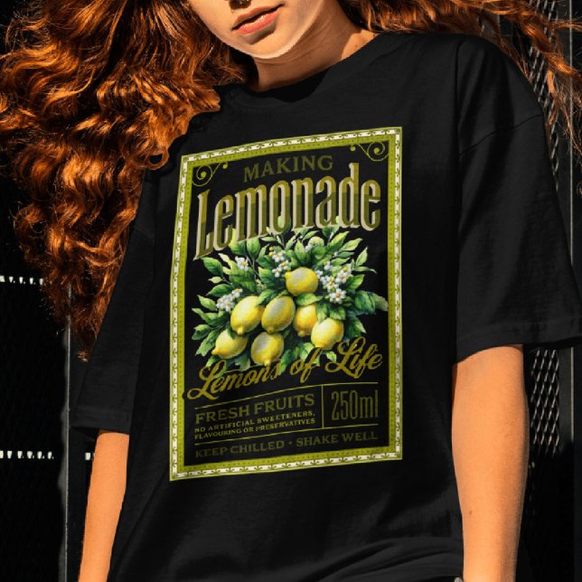 T-shirt Faire de la limonade à l'ancienne apparence Étique (Créateur téléchargé)