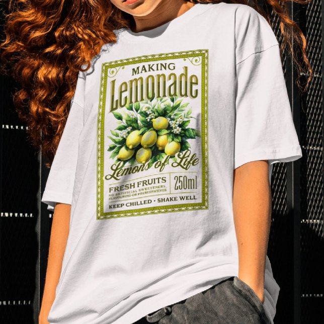 T-shirt Faire de la limonade des citrons de la vie (Créateur téléchargé)