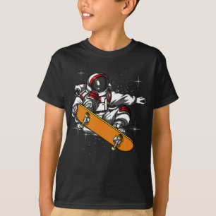 T-shirt Faire de la planche à roulettes de patineur