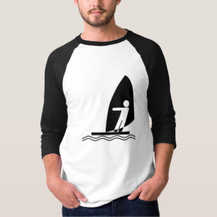 T-shirt Faire de la planche à voile