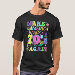 T-shirt faire de l'Amérique les années 70 à nouveau Super