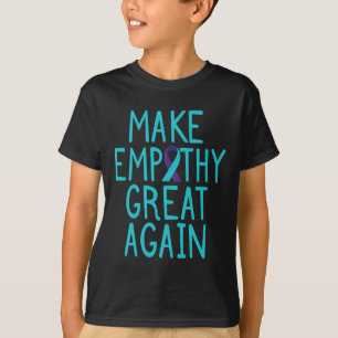 T-shirt Faire de l'empathie une grande sensibilisation au