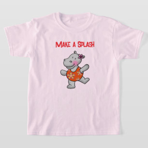 T-shirt Faire des éclaboussures Fête d'anniversaire de l'H