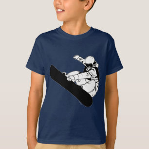 T-shirt Faire du surf des neiges 3