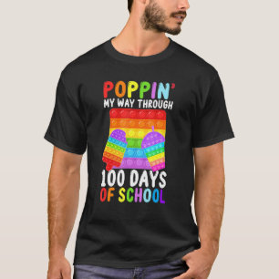 T-shirt Faire éclater mon chemin à travers 100 jours d'éco