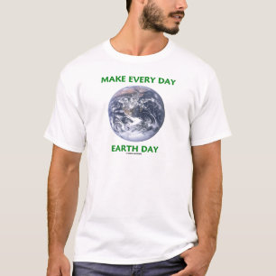 T-shirt Faire Jour des terres quotidien (Blue Marble Earth