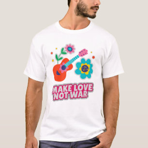 T-shirt Faire l'amour pas la guerre