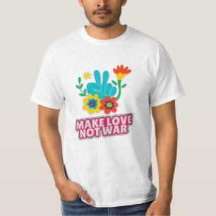 T-shirt Faire l'amour pas la guerre