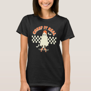 T-shirt Faire le Malin Fantôme Halloween Saison d'Automne