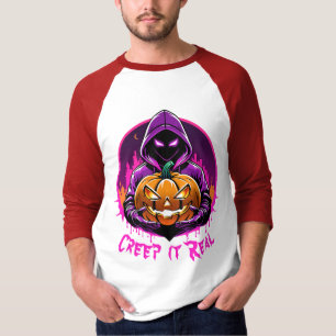 T-shirt Faire le malin, illustration d'Halloween horrifiqu