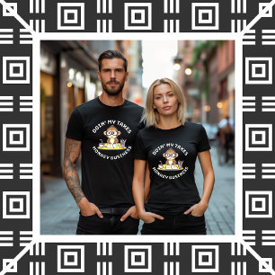 T-shirt Faire mes impôts - Singe