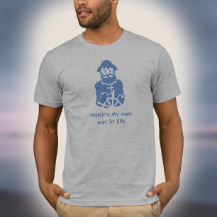 T-shirt Faire mon propre chemin dans la vie