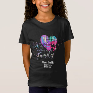 T-shirt Faire-part adopté