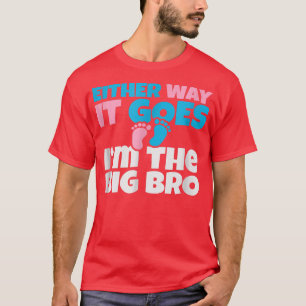 T-shirt Faire-part bébé à Big Brother, Révélation de genre