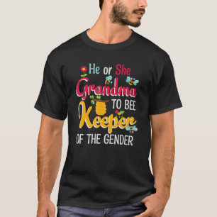 T-shirt Faire-part De Révélation De Sexe À Être Gardien H