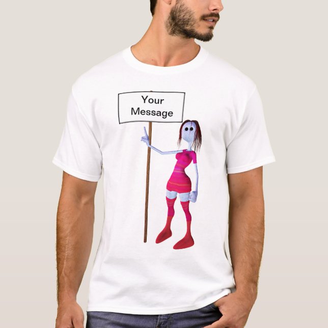 T-shirt Faire-part ou signe vide (Devant)