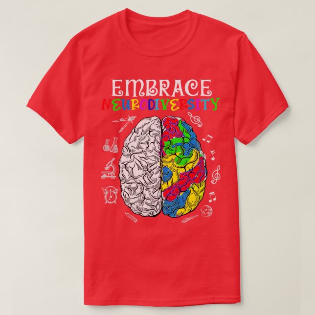 T-shirt Faire place à la Sensibilisation sur l'autisme de  (Design devant)