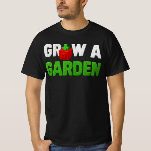 T-shirt Faire Pousser Un Joueur De Jardin Design Pour Les