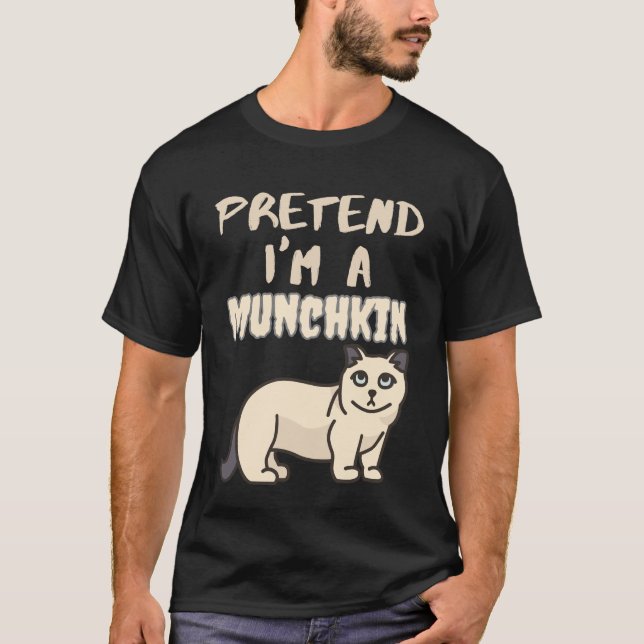 T-shirt faire semblant de lui avoir un munchkin (Devant)