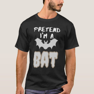 T-shirt faire semblant de lui une chauve-souris