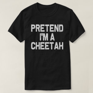 T-shirt Faire semblant d'être un costume d'Halloween corre