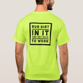T-shirt Faire trembler la saleté