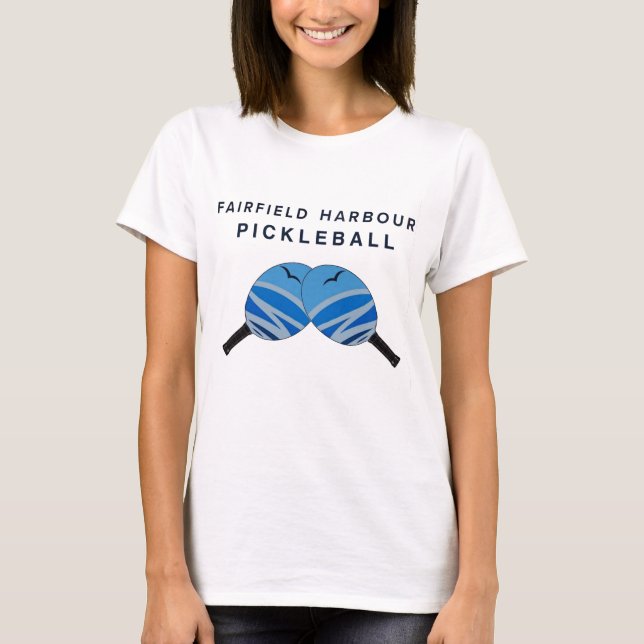 T-shirt Fairfield Harbour Pickleball (Devant)