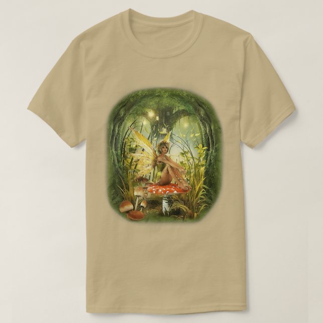 T-shirt Fairy Champignons Fées Anime Toadstool Magie Win (Design devant)