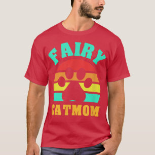T-shirt Fairy Chat Maman Drôle Chat