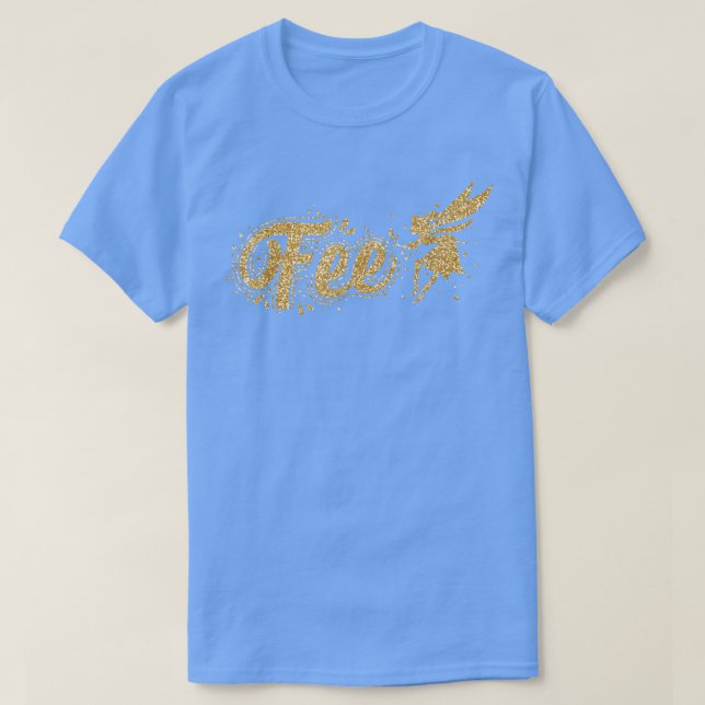 T-shirt Fairy Godmère avec Angel Wings (Design devant)