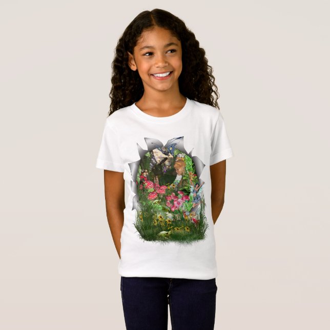 T-Shirt Fairy Kingdom forest dreamland imaginaires histoir (Devant entier)