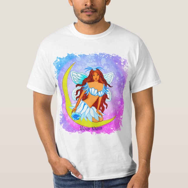 T-Shirt Fairy Night Moon Dream (Devant)