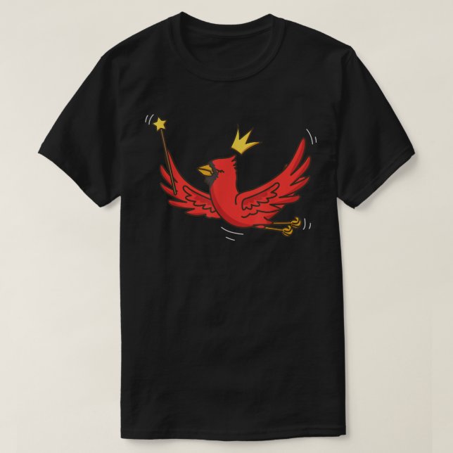 T-shirt Fairy Northern Cardinal Faune Mystical Bird Fai (Design devant)
