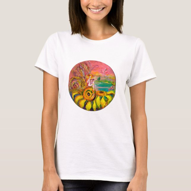 T-SHIRT FAIRY OF THE SUNFLOWERS JOUER LYRA (Devant)