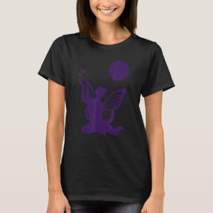 T-shirt Fairy Papillons Lune Fabulous Beauté Magie Fairy