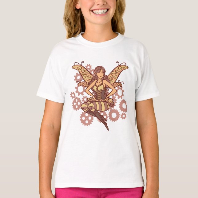 T-shirt Fairy Steampunk (Devant)