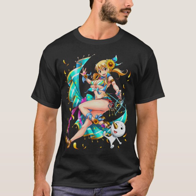 T-shirt Fairy Tail Lucy Heartfilia (Devant)