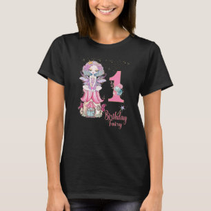 T-shirt Fairy Tale Fairies Princesse Anniversaire 1ère 4e