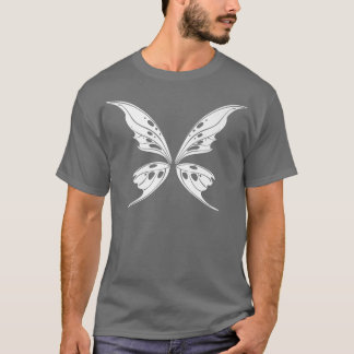 T-shirt Fairycore Esthétique Fairy Grunge Ailes Faecore Fa