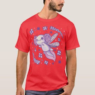 T-shirt Fairycore esthétique Kawaii Aolotl Cute