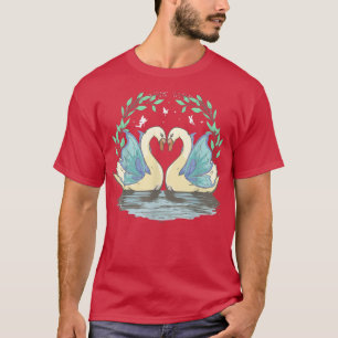 T-shirt Fairycore Fairy Grunge Canard Oie d'Oie