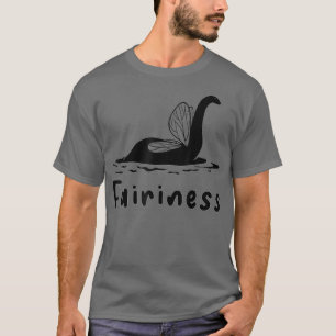 T-shirt Fairycore Fairy Loch Ness Monster Fairin