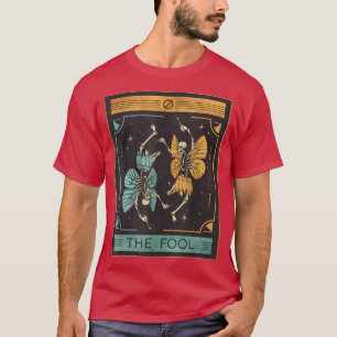 T-shirt Fairycore Fée esthétique Skeleton Tarot Card