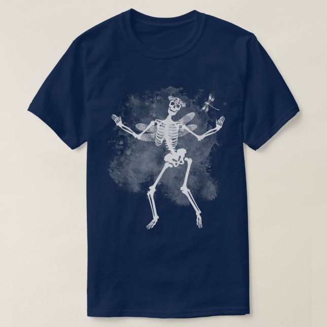 T-shirt Fairycore Skeleton (Design devant)