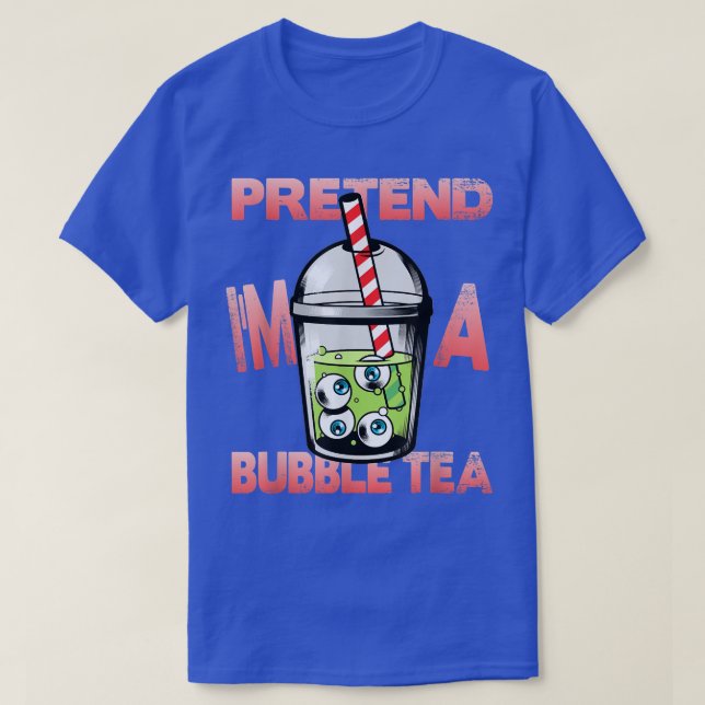 T-shirt Fais Comme Si C'Était Un Thé De Bulle Halloween733 (Design devant)