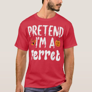 T-shirt Fais Comme Si Je Étais Une Fête De Costume D'Hallo